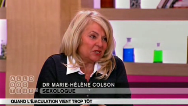 Dr Marie-Hélène Colson Avis retardateurs éjaculation précoce SpecialHomme.com